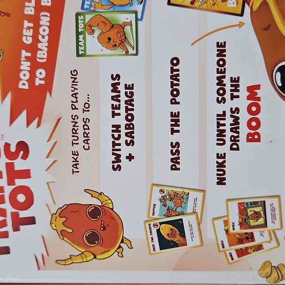 HASBRO GAMING Traitor Tots Hot Potato-Style Card Game-Ages 8+| 3-10 Players|NEW - Picture 9 of 12